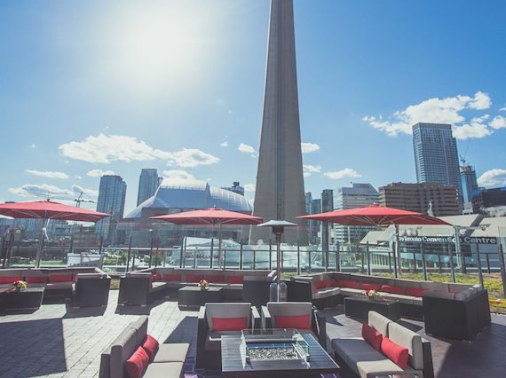 CN TOWER VIEW ROOF AT SOCO